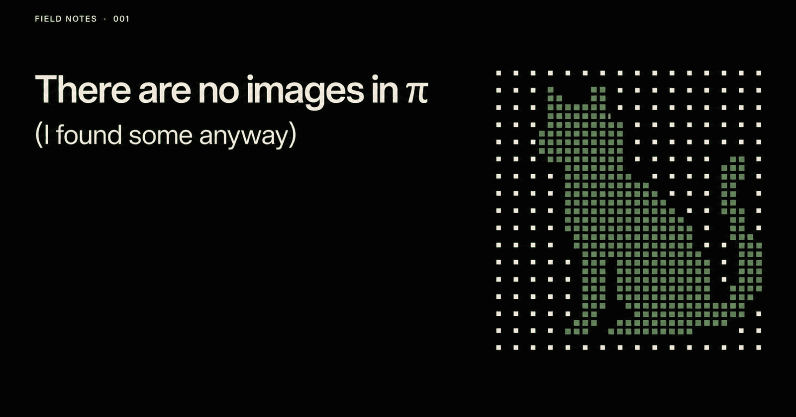 There are no images in π (I found some anyway)